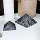 Пирамида шлифованная с кварцем из шунгита. Пирамида. Планета Шунгита. Ярмарка Мастеров.  Фото №4