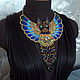 Order Egyptian Bastet necklace. Handmade jewelry - Ulyana Moldovyan. Livemaster. . Necklace Фото №3