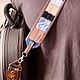 Linen camera strap. Patchwork bag strap, Straps, Tomsk,  Фото №1