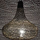 Handcrafted Egyptian Brass pendant light. Chandeliers. Farshy. Online shopping on My Livemaster.  Фото №2