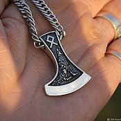 Украшения handmade. Livemaster - original item The axe of Perun, silver 925. Handmade.
