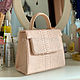 Order Women's handbag made from Python. exotiqpython. Livemaster. . Classic Bag Фото №3