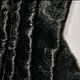 Ткань мех искусственный черный норка , Италия. Ткани. ТКАНИ OUTLET. Интернет-магазин Ярмарка Мастеров.  Фото №2