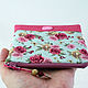 Mini Cosmetic Bag with Zipper Pink Tea Roses and. Beauticians. Vash sacvoyage. Online shopping on My Livemaster.  Фото №2