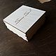 Маленькая деревянная коробочка из фанеры с логотипом для украшений. Коробки. FORESTON Деревянные коробки. Ярмарка Мастеров.  Фото №6
