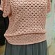 Джемпер Шелк. Джемперы. KnitMaster. Ярмарка Мастеров.  Фото №4