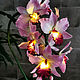 Order Flower-night light 'Pink orchid'. Elena Krasilnikova. Livemaster. . Nightlights Фото №3