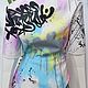 Order Painting a dress in the style of graffiti. heavycraft. Livemaster. . Dresses Фото №3