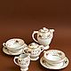 Чайный сервиз тет-а-тет с росписью Limoges. Сервизы. GALLERIQUE. Интернет-магазин Ярмарка Мастеров.  Фото №2