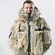 Men's wolf jacket, Mens outerwear, Moscow,  Фото №1