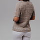  Knitted from flax ' Eco-friendly.Simply.Comfortable.'. Jumpers. Exclusive linen jersey from Elena. Online shopping on My Livemaster.  Фото №2