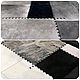  ковёр ручной работы из шкур коровы. Ковры для дома. Luxury Patchwork. Ярмарка Мастеров.  Фото №6