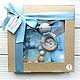 Set de regalo para el niño azul-gris, Stuffed Toys, Bryansk,  Фото №1
