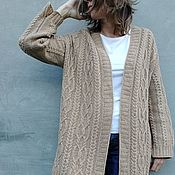 Short Yak wool sweater Stylish warm sweater