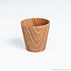 Order Vaso de vidrio de olmo con textura de madera. R11. ART OF SIBERIA. Livemaster. . Shot Glasses Фото №3
