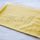Scarf summer solid yellow Monogram. Scarves. Platkoffcom. Online shopping on My Livemaster.  Фото №2