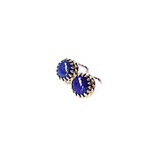 Украшения handmade. Livemaster - original item Earrings with lapis lazuli. Handmade.
