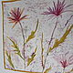 Asters. Natural silk.Batik, hand-painted. Shawls1. RigaBatik (rigabatik). Online shopping on My Livemaster.  Фото №2