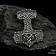 Кулон «Молот Тора 2» (Артикул 386). Кулон. AZ Jeweler (azjeweler). Ярмарка Мастеров.  Фото №6