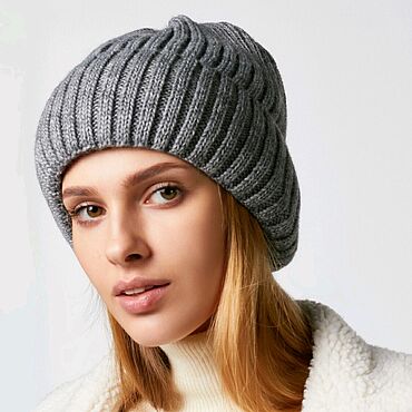 Купить женские зимние шапки оптом от производителя, Днепр