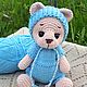 Игрушка Медвежонок Тимоша в спальном мешочке Игровой набор. Мягкие игрушки. Волшебный клубочек. Интернет-магазин Ярмарка Мастеров.  Фото №2