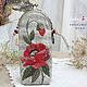 Eyeglass case with clasp 'Red Poppy'. Japanese patchwork. Eyeglass case. Olga Abakumova. Lolenya (lolenya). My Livemaster. Фото №6
