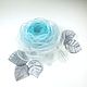 Order Windy Rose. Brooch - fabric flower. ms. Decorator. Livemaster. . Brooches Фото №3