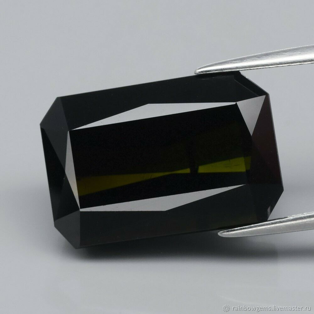 Турмалин зеленый натуральный. 13,66ct купить в интернет-магазине ...