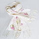 Scarf felted' mother of Pearl  ', Scarves, Novosibirsk,  Фото №1