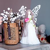 Куклы и игрушки handmade. Livemaster - original item Angel macrame large wings Bride Gift. Handmade.