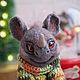 Заказать Ёлочная игрушка. Носорог. Игрушка носорог. Ёлочная игрушка из шерсти. Ксюша (241973). Ярмарка Мастеров. . Елочные игрушки Фото №3