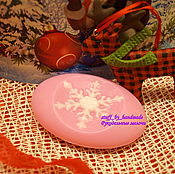 Косметика ручной работы handmade. Livemaster - original item Soap handmade Small snowflake (bulk soap). Handmade.