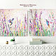 Order Diptych 'Hummingbird in lavender' 50/50cm x 2. paintingjoy (paintingjoy). Livemaster. . Pictures Фото №3