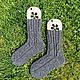 RussianSocks Носки вязаные серые мужские гольфы шерстяные. Носки. RussianSocks ВЯЗАНЫЕ НОСКИ ВАРЕЖКИ. Ярмарка Мастеров.  Фото №10