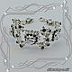 Bracelet 'Heart - Exclusive' 925 silver, cubic Zirconia, Braided bracelet, St. Petersburg,  Фото №1