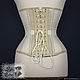 Прозрачный бельевой корсет с бюском. Корсеты. Shi Corset (Анна). Ярмарка Мастеров.  Фото №4