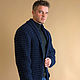 Men's cardigan in Moscow. Mens outerwear. SHAPAR - knitting clothes. Online shopping on My Livemaster.  Фото №2
