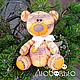 Knitted bear. Stuffed Toys. made with love. Online shopping on My Livemaster.  Фото №2