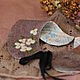 Removable collar with embroidery ' Sea fog''. Collars. Katherine Markina (markinaek). My Livemaster. Фото №6