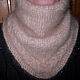 Women's knitted baktus-snood Necklace. Snudy1. Warm Yarn. Online shopping on My Livemaster.  Фото №2