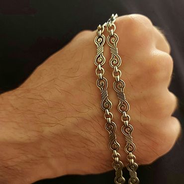 ручной работы. Ярмарка Мастеров - ручная работа Цепочка: Мужская цепь. Handmade.