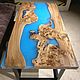 Table-the river journal. Tables. Mitkin_workshop. Online shopping on My Livemaster.  Фото №2