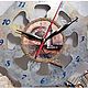 Wall clock 'Sea voyage', decoupage. Watch. Gift Atelier (Decoupage). Online shopping on My Livemaster.  Фото №2