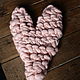 Подушка-сердце. Подушки. Knitberry. Интернет-магазин Ярмарка Мастеров.  Фото №2