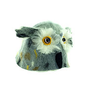Дача и сад handmade. Livemaster - original item A hat for a bath made of Owl wool. Handmade.