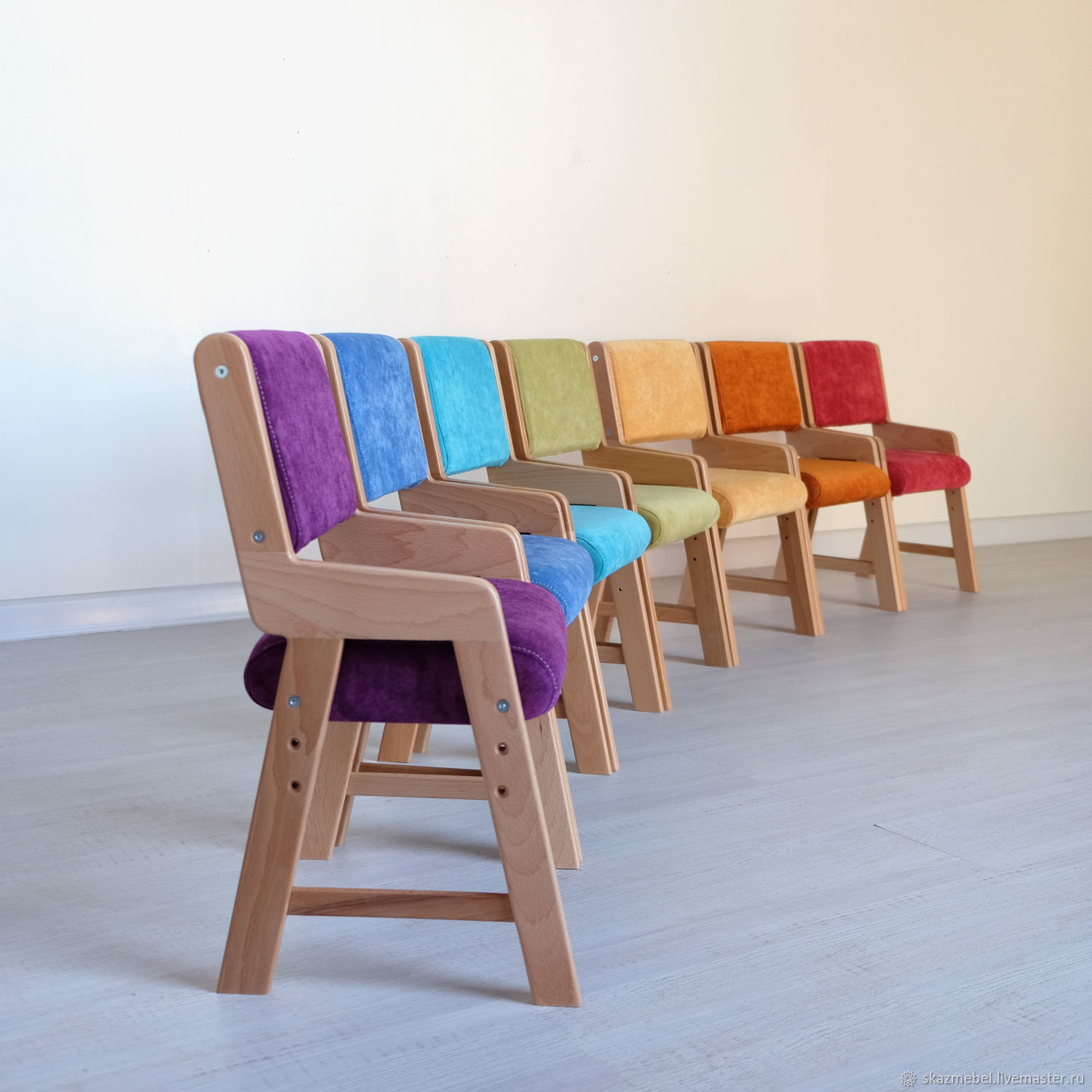 детские стулья для дома мягкие