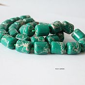 Материалы для творчества handmade. Livemaster - original item Variscite beads (No№122). Handmade.