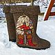 Valenki men's Russian hero. Felt boots. wool gifts. My Livemaster. Фото №4