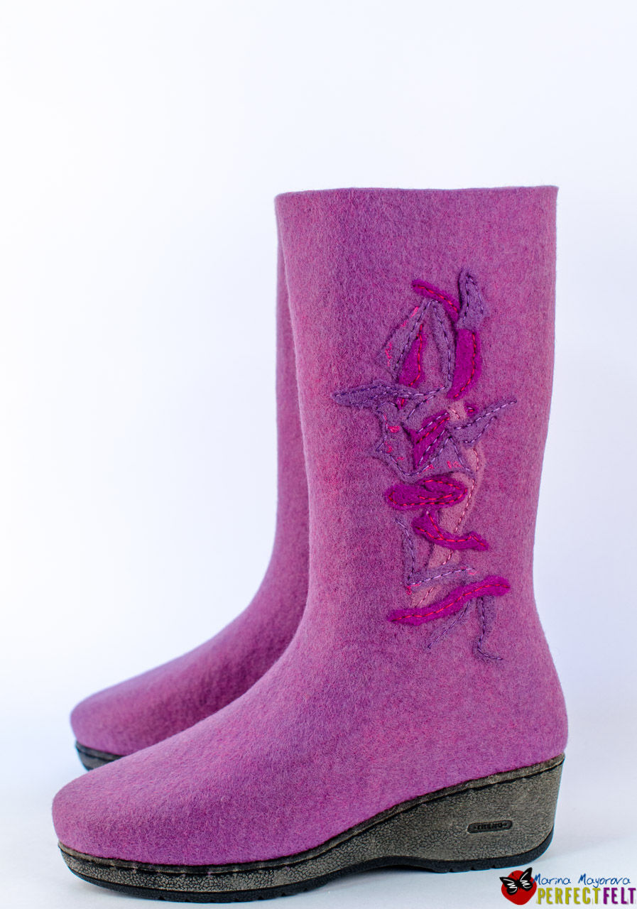Сапожки из войлока "Serena" в интернет-магазине на Ярмарке Мастеров ...
