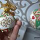 Christmas ball. Christmas decorations. GlassJewelry. My Livemaster. Фото №6